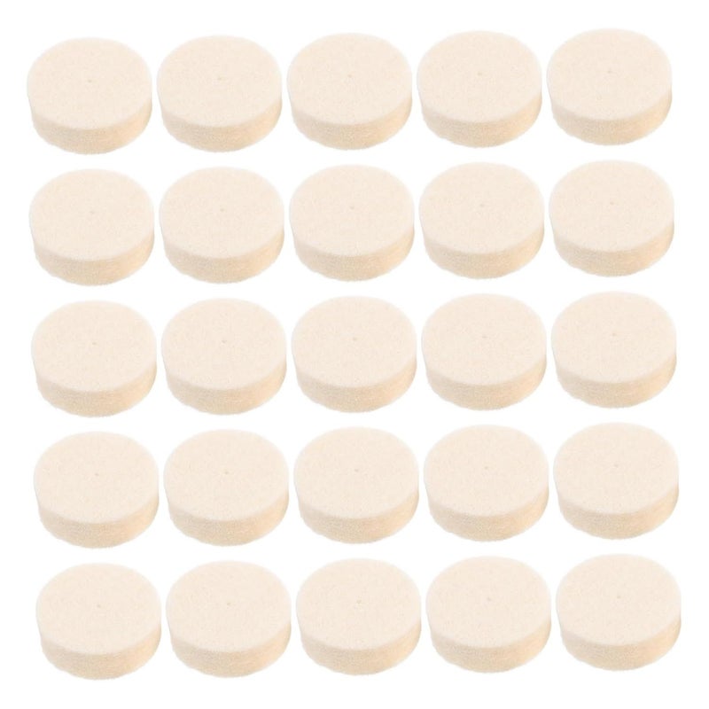 1 Set 100pcs Wool Polishing Wheels For Jewelry Watches Rotary Tool Buffing Kit - Image 1