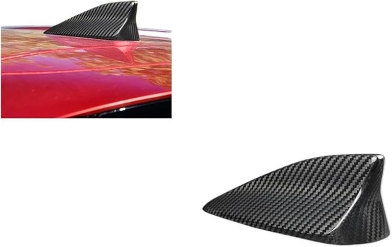 Carbon Fiber Car Shark Fin Antenna Cover For Mazda 3 Axela CX-3 CX-4 CX-5 CX-30 - Image 4