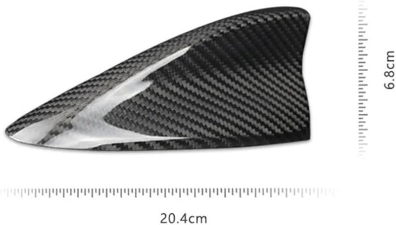 Carbon Fiber Car Shark Fin Antenna Cover For Mazda 3 Axela CX-3 CX-4 CX-5 CX-30 - Image 3