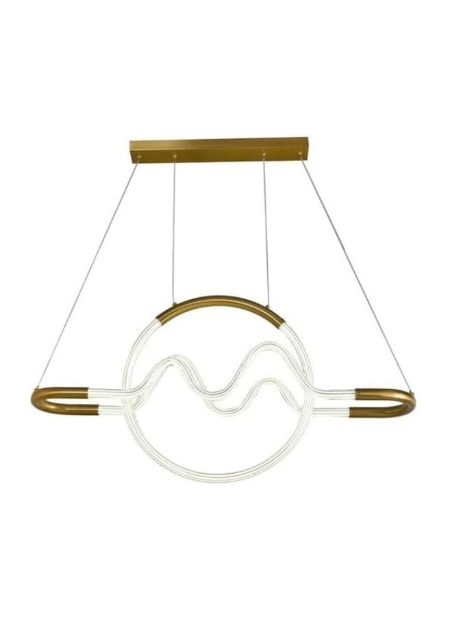 A F N Lighting - AFN LIGHTING Modern Nordic Gold Pendant Lights, Hanging Decor for Dining Room Chandeliers, LED Ceiling Lights for Living Room, Kitchen Chandelier, Gold Chandelier, Ceiling Lamp for Bedroom - Image 1