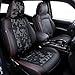 Carlimeki Leather Seat Covers Custom Fit for Tacoma Gen 3rd 20162023 Double Crew Cab for SR SR5 Limited TRD Pro TRD Sport TRD OffRoad Trail Special Edition Fully Covered - Image 2