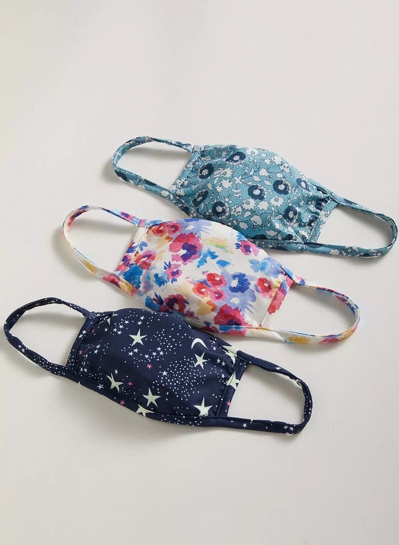 3pcs Galaxy Pattern Face Covering  - Image 1