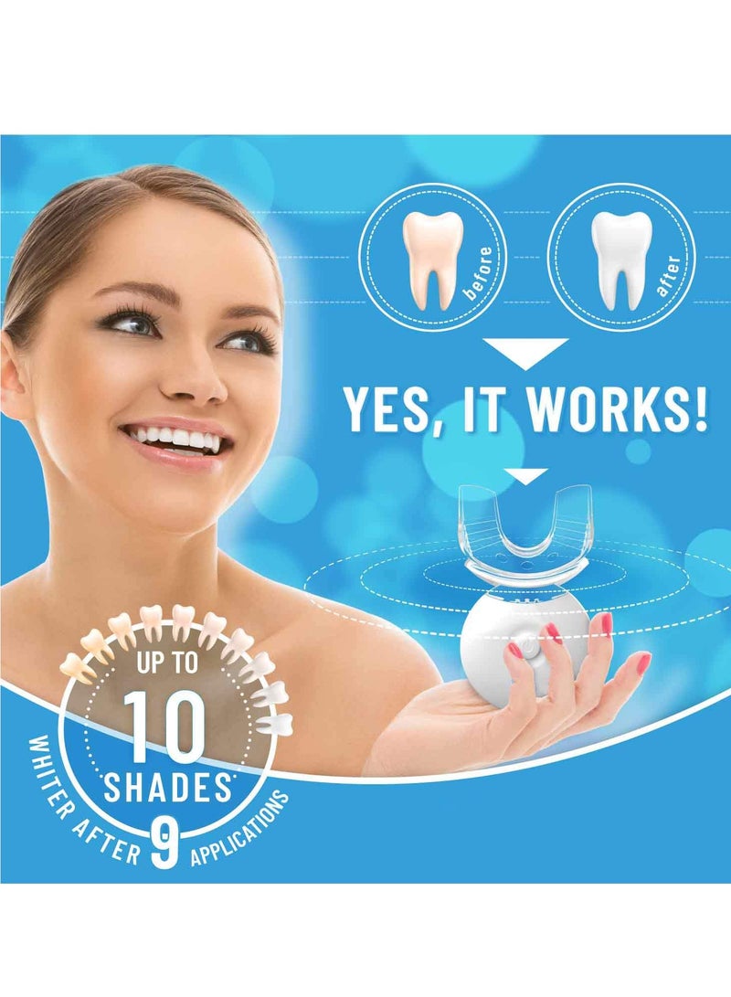 SYOSI Teeth Whitening Kit, LED Teeth Whitening Light with 3 X Teeth Whitening Gel, Helps to Remove Stains from Coffee, Smoking, Wines, Soda, Food - Image 4