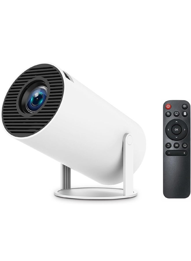 ATM 4K Ultra HD Smart Projector with Remote Control, User Manual, and Power Cord  - Image 1