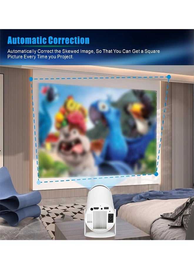 ATM 4K Ultra HD Smart Projector with Remote Control, User Manual, and Power Cord  - Image 5