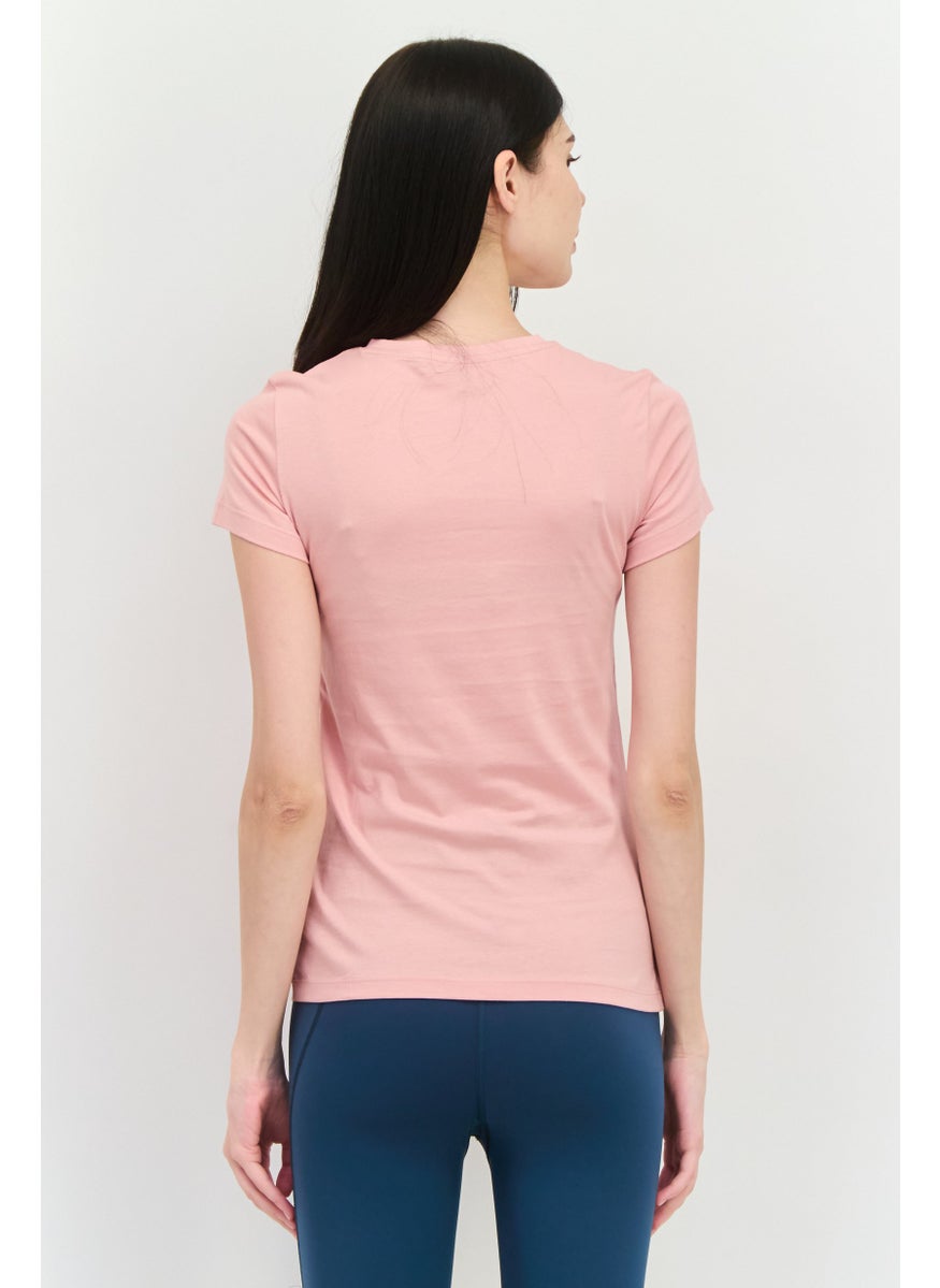 PUMA Women Sportswear Fit Short Sleeve Outdoor Top, Light Pink  - Image 3