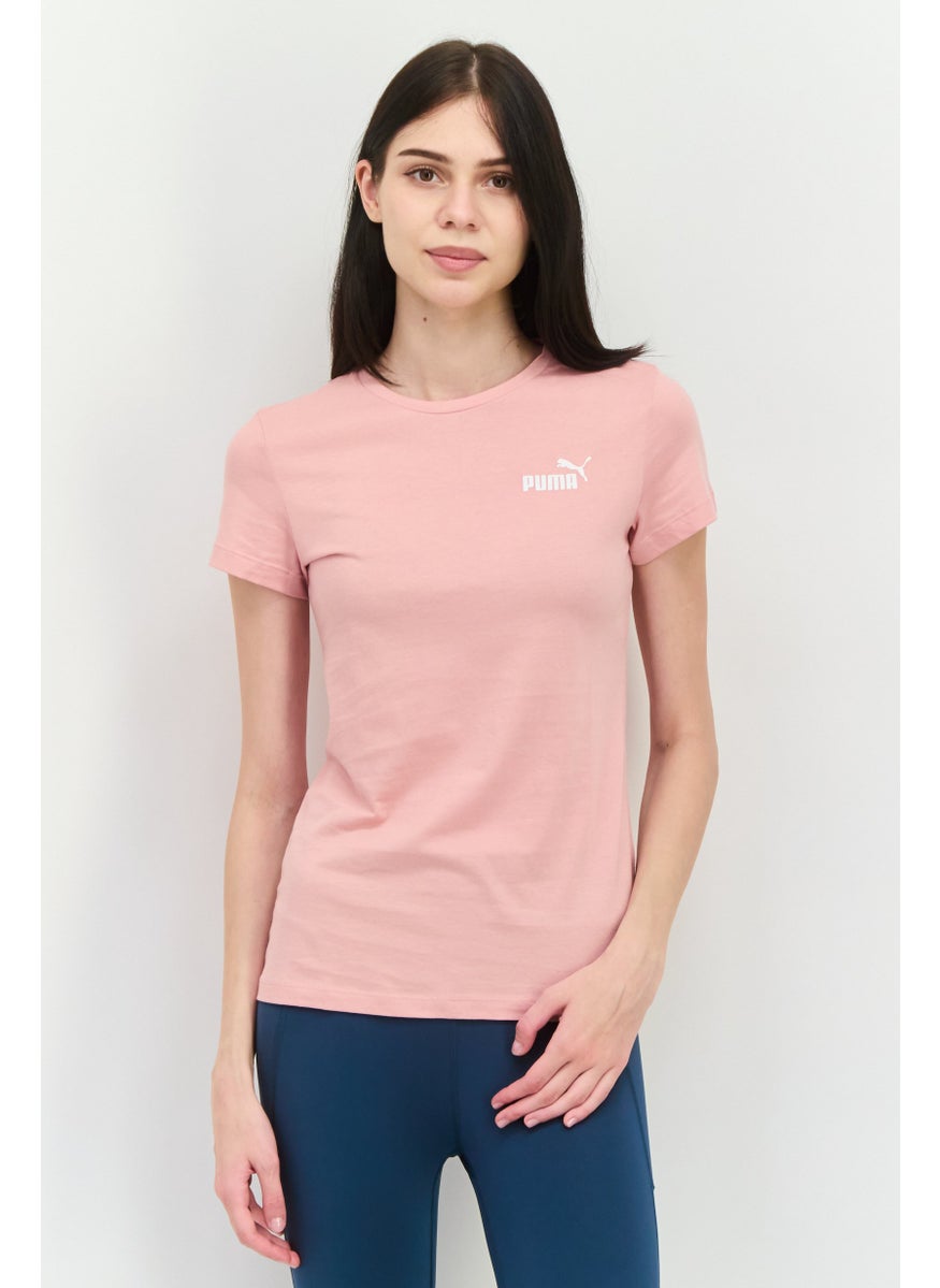 PUMA Women Sportswear Fit Short Sleeve Outdoor Top, Light Pink  - Image 1