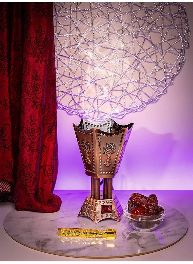 AL MADINA - Alsaqer-Electric Bakhoor Burner-Mabkhara-Madkhan-Oud Burner-Incence Bakhoor Burner - Image 1
