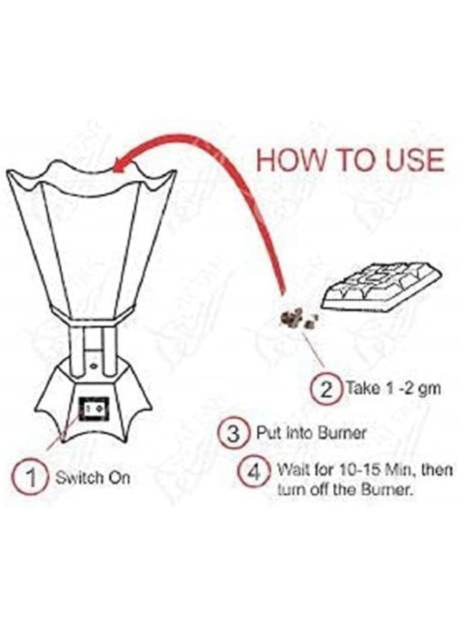 AL MADINA - Alsaqer-Electric Bakhoor Burner-Mabkhara-Madkhan-Oud Burner-Incence Bakhoor Burner - Image 1