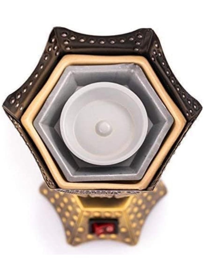 AL MADINA - Alsaqer-Electric Bakhoor Burner-Mabkhara-Madkhan-Oud Burner-Incence Bakhoor Burner - Image 1