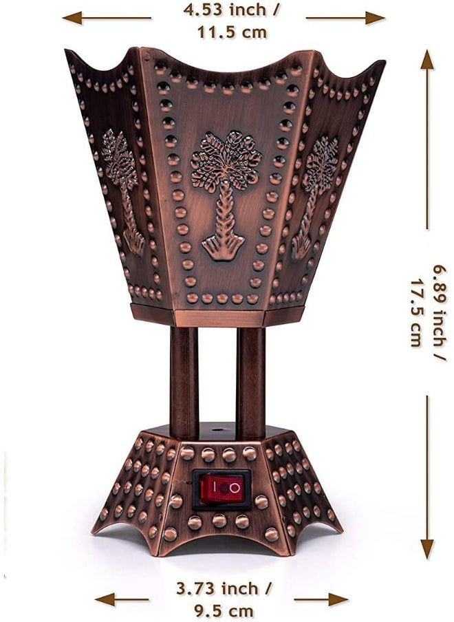 AL MADINA - Alsaqer-Electric Bakhoor Burner-Mabkhara-Madkhan-Oud Burner-Incence Bakhoor Burner - Image 1