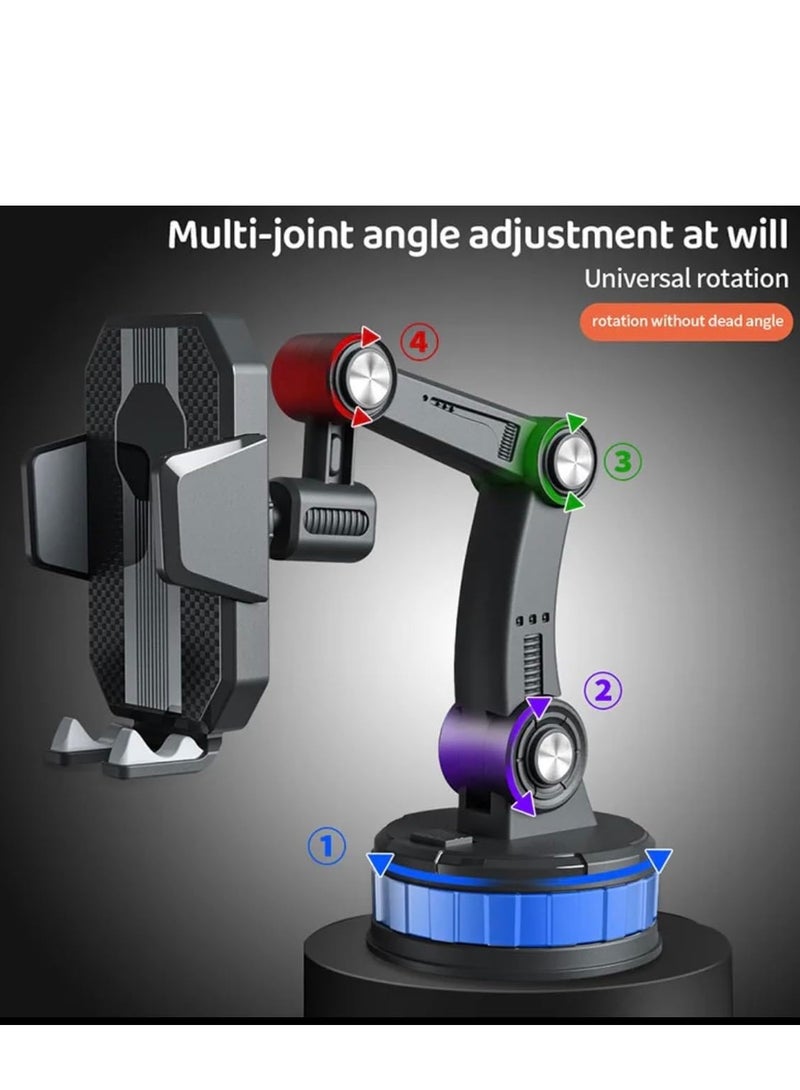 Car Phone Holder Dashboard Universal Suction Cup – Windshield Sucker Stand Bracket, Smartphone GPS Navigation Holder (1-Pack) - Image 2