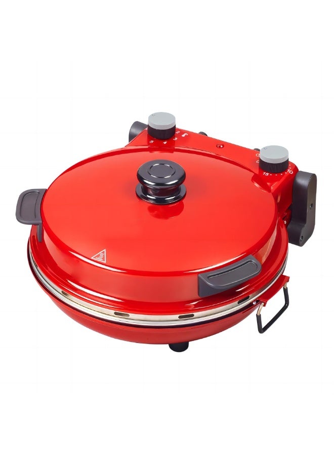 Edison Tanour Baker 1600 Watt Red Electric Oven for Home Use and Daily Cooking
