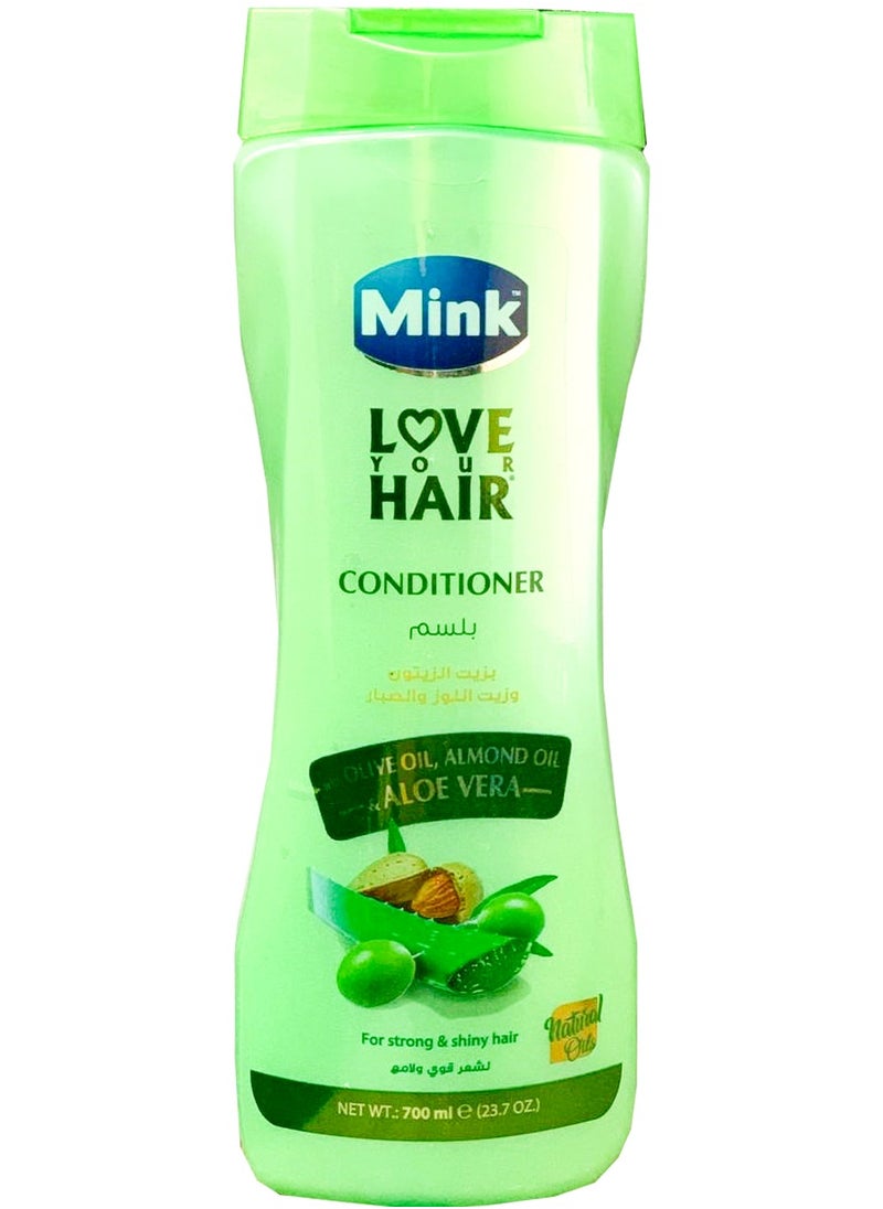 Mink - Mink Hair Conditioner Olive OIL Almond oil Aloe vera 700ML - Image 1