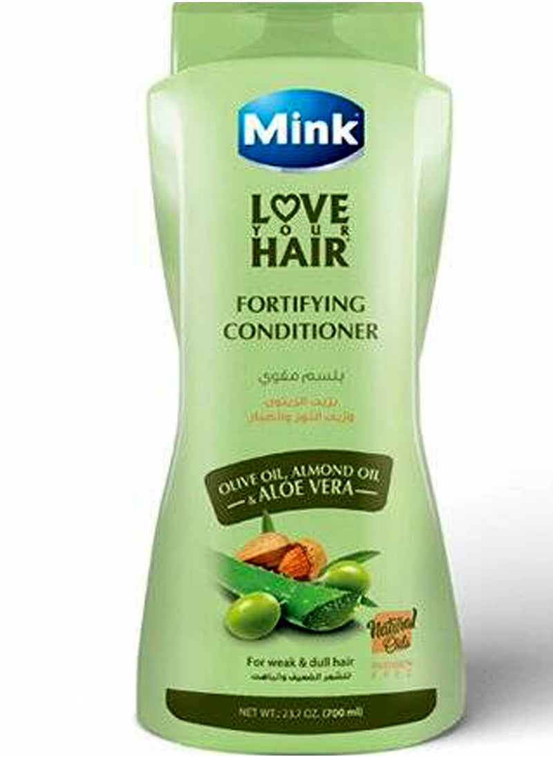 Mink - Mink Hair Conditioner Olive OIL Almond oil Aloe vera 700ML - Image 1