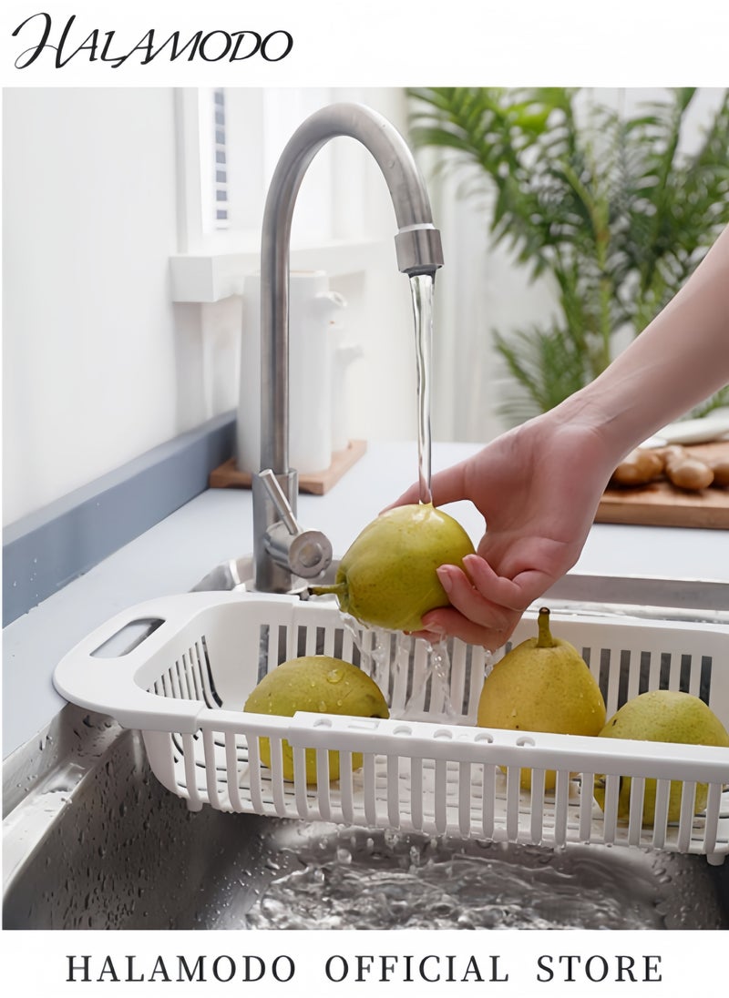 Over the Sink Colander Strainer Basket Extendable Food Strainers Home Kitchen Essentials for Fruits and Vegetables Washing & Drying - pzsku/ZAA9F5CCC914451329510Z/45/1741051228/840adb51-d05a-452d-b170-4f1d47e470bf