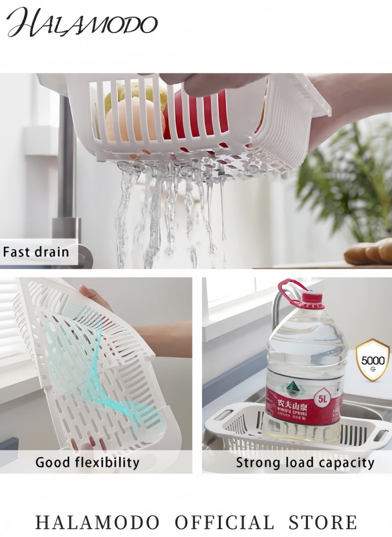 Over the Sink Colander Strainer Basket Extendable Food Strainers Home Kitchen Essentials for Fruits and Vegetables Washing & Drying - pzsku/ZAA9F5CCC914451329510Z/45/1741051229/ca20367a-83b6-44ca-bf9c-1eaae6e5681c