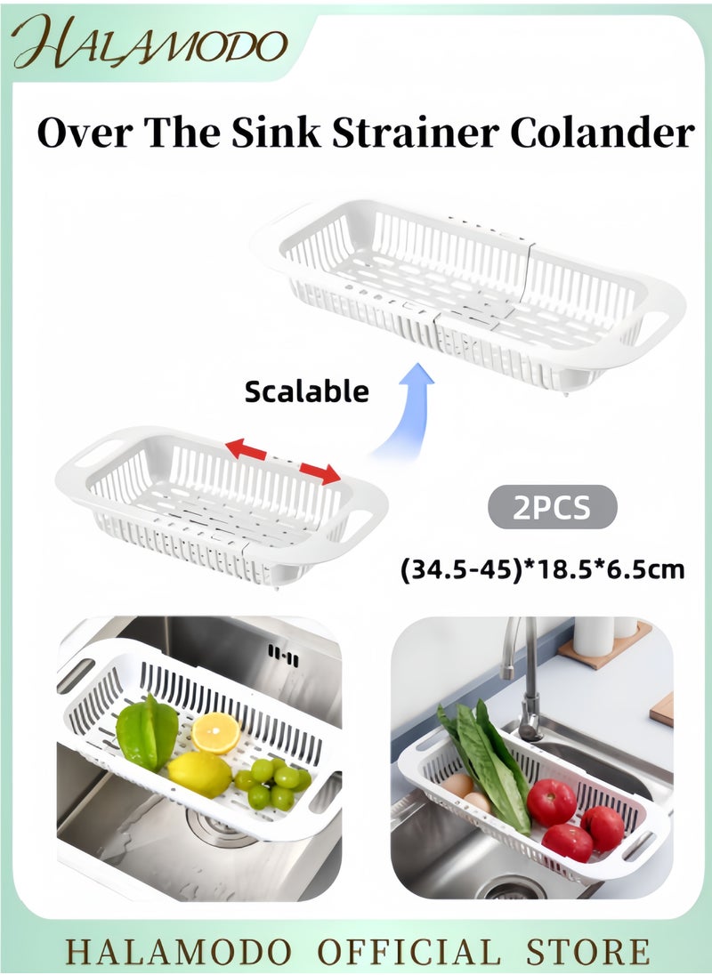 Over the Sink Colander Strainer Basket Extendable Food Strainers Home Kitchen Essentials for Fruits and Vegetables Washing & Drying - pzsku/ZAA9F5CCC914451329510Z/45/_/1732698427/107142d1-aaeb-4d2b-a3c7-8b588b221863