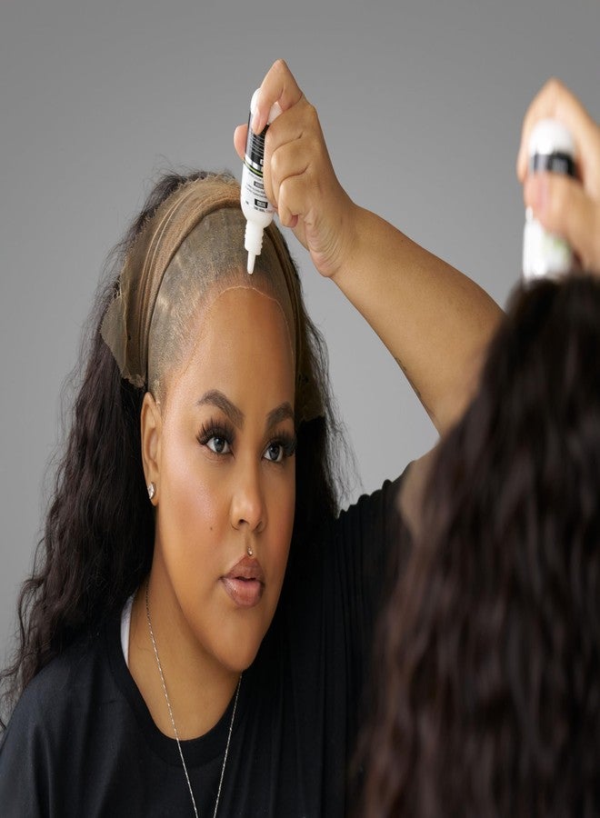 Ericka J. Lace Application System Trio Kit – Skin Guard, Hold Me Down Adhesive & Laid Off Adhesive Remover – Complete Wig Installation Solution, Waterproof & Sweat Resistant (Regular, Sports) - Image 2