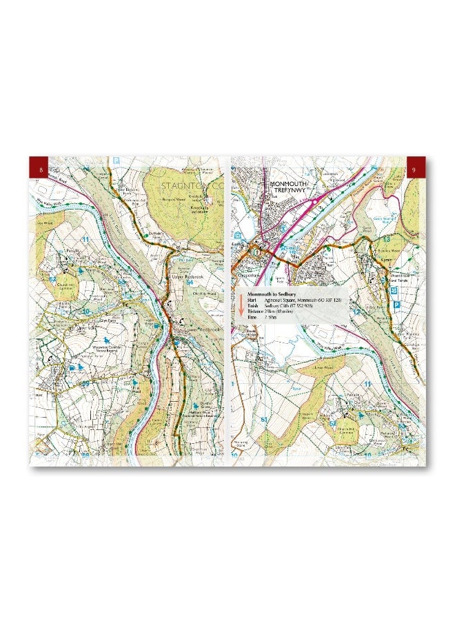 null - Offa's Dyke Map Booklet: 1:25,000 OS Route Mapping - Image 1