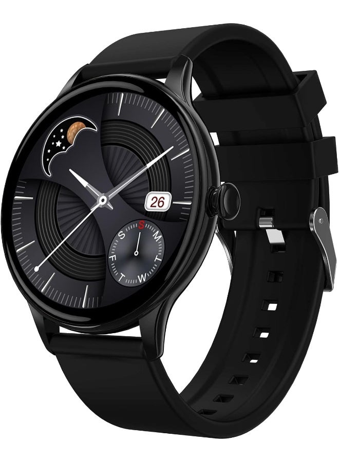 Fire-Boltt Renewed - Fire-Boltt Terra AMOLED Always ON 390*390 Pixel Full Touch Screen, Spo2 & Heart Rate Monitoring Smartwatch with Custom Widget Shortcuts - Black - Image 2