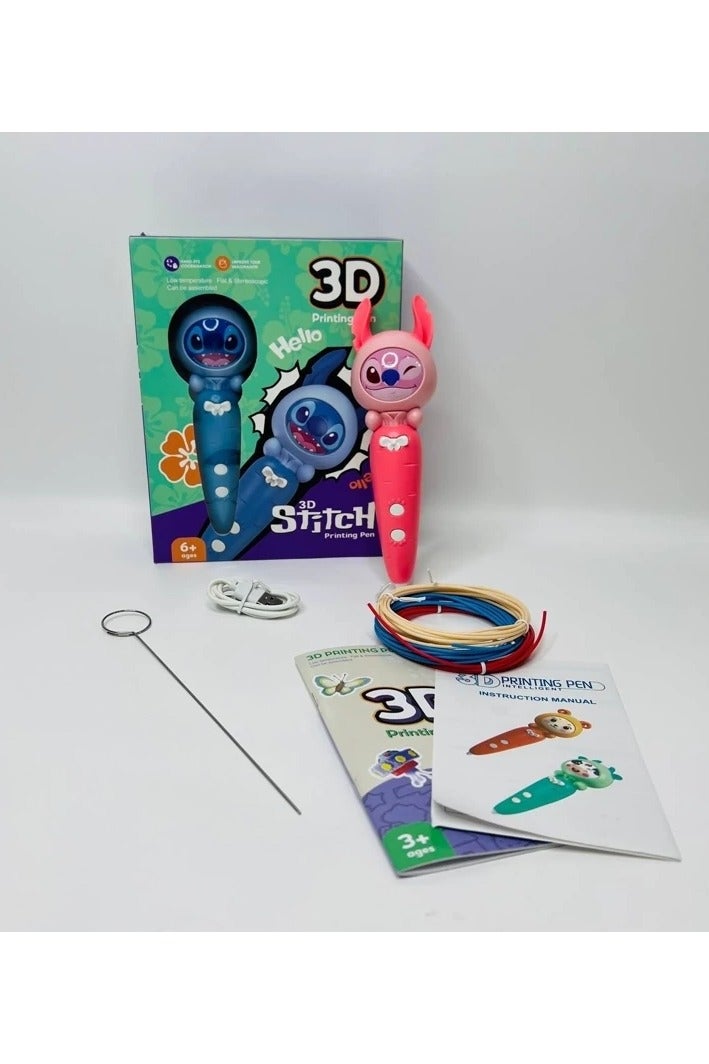 3D Printing Pen Stitch Design 3D Print Pen For Kids - Image 2