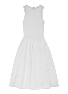 TOMMY HILFIGER Kids Combi Midi Dress  - Image 5