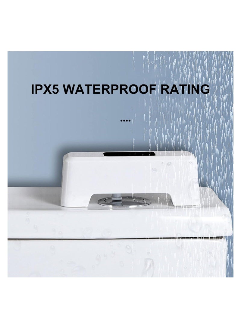 Touchless Toilet Flush Kit, Automatic Toilet Flusher, Rechargeable Infrared Sensor, USB Charging with 2000mAh Battery, IPX5 Waterproof Automatic Flusher for Toilets for Home and Public Use  - Image 3