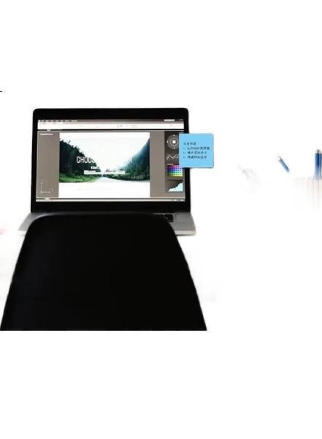 Stickn 8 Packs 76×76Mm Super Sticky Fluorescent Sticky Notes/Notebooks/Notepads/Post-Its 8 Colors 38002Jd - Image 3