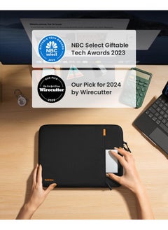 توم توك جراب حماية 360 من tomtoc لجهاز iPad Pro مقاس 11 بوصة (M4)، وiPad Air مقاس 11 بوصة (M2) 2024، وiPad Pro مقاس 11 بوصة (الجيل الرابع/الثالث/الثاني/الأول) مع لوحة مفاتيح سحرية/حافظة لوحة مفاتيح ذكية، وحافظة iPad مقاومة للماء  - Image 2