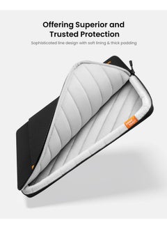 توم توك جراب حماية 360 من tomtoc لجهاز iPad Pro مقاس 11 بوصة (M4)، وiPad Air مقاس 11 بوصة (M2) 2024، وiPad Pro مقاس 11 بوصة (الجيل الرابع/الثالث/الثاني/الأول) مع لوحة مفاتيح سحرية/حافظة لوحة مفاتيح ذكية، وحافظة iPad مقاومة للماء  - Image 5
