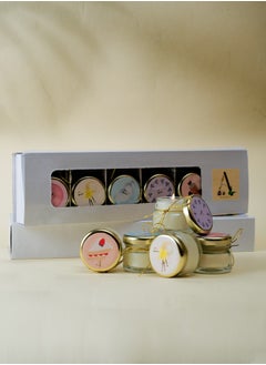 AROMATICA set of 6 mini jars scented candles  - Image 1