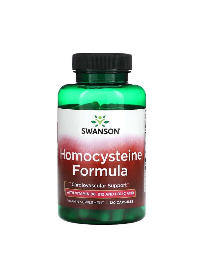 SWANSON Homocysteine Formula, 120 Capsules