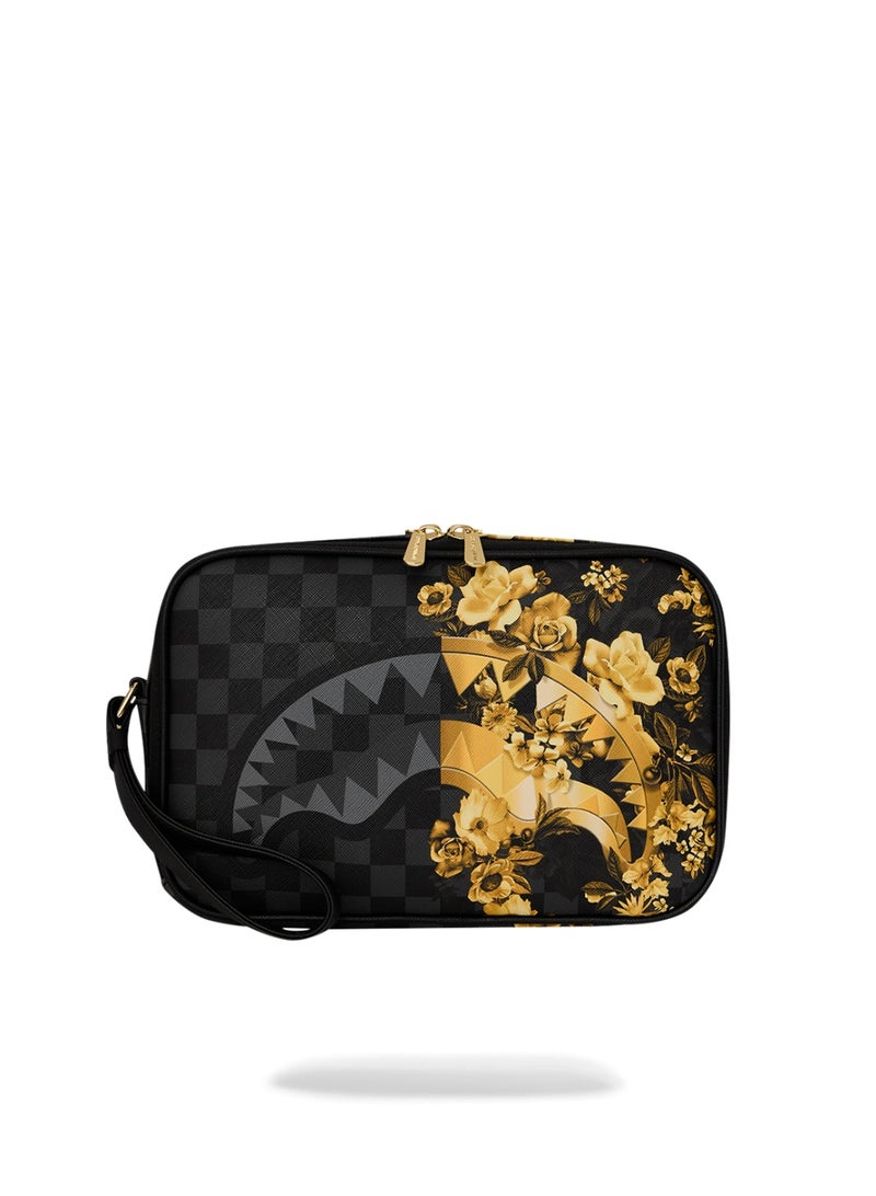 SPRAYGROUND GOLD FLORAL REMIX TOILETRY BRICK - Image 1