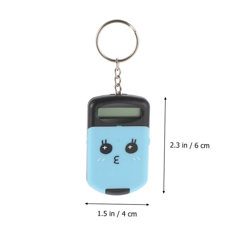 Portable Mini Electronic Calculator Set 2 Pack Black for Students Office Accounting - Image 3