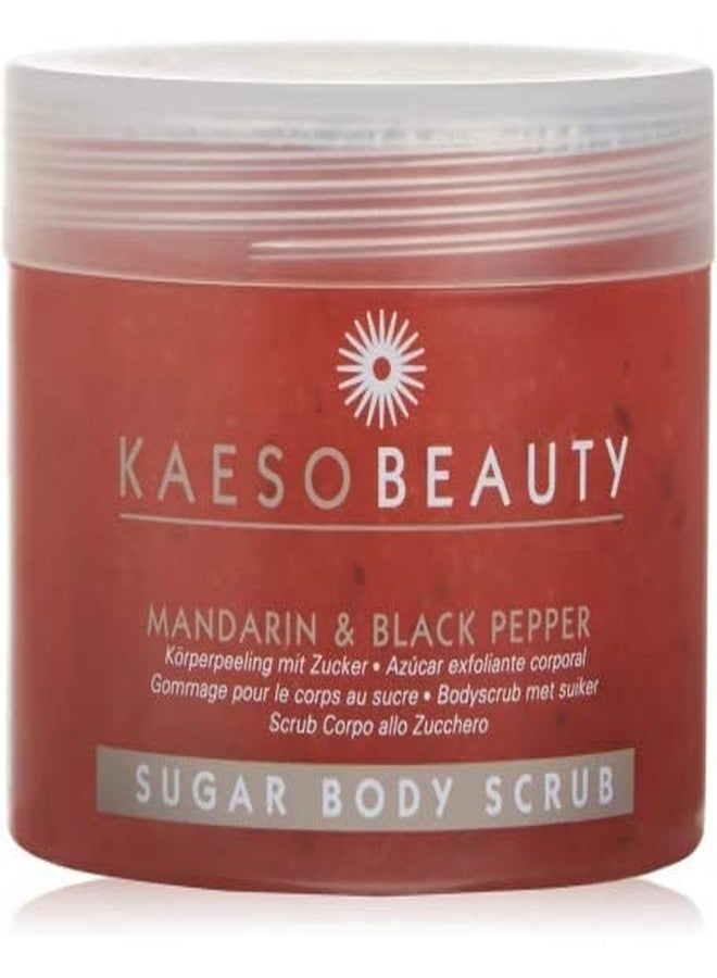 Kaeso Beauty Sugar Body Scrub Mandarin & Black Pepper 450ml - Image 2