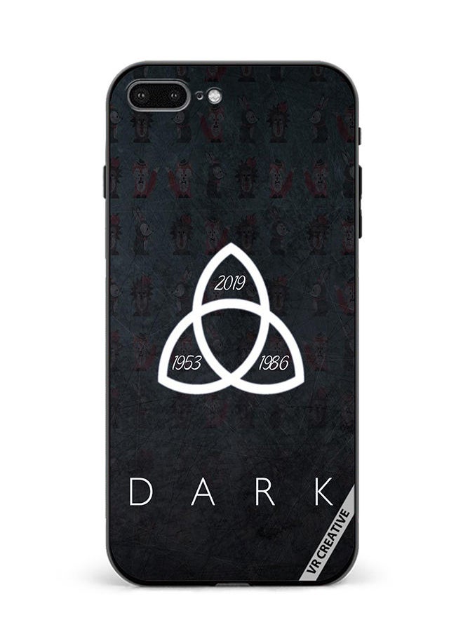 VR CREATIVE - Protective Case Cover For Apple iPhone 7 Plus/8 Plus Dark Design Multicolour - Image 1