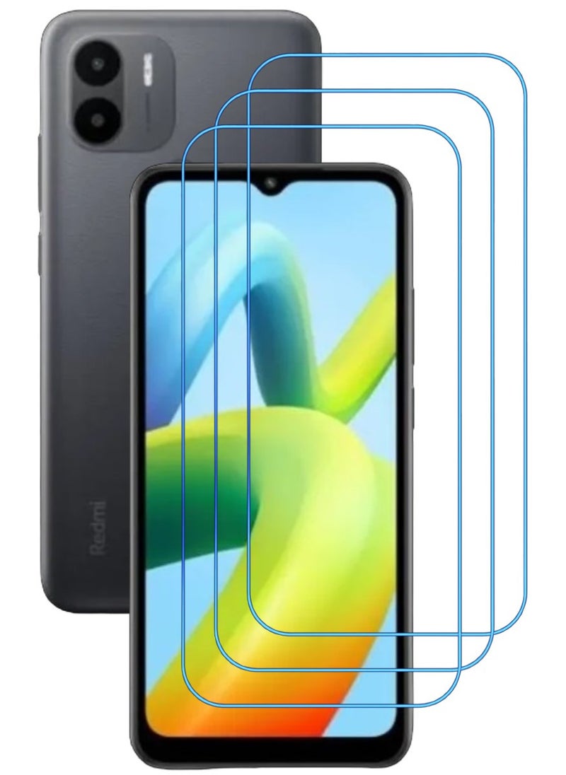 ACLIX 3 Pieces Antistatic ESD Dustproof Premium Quality High Definition Clear Tempered Glass Screen Protector Designed For Xiaomi Redmi A1+ - Image 1