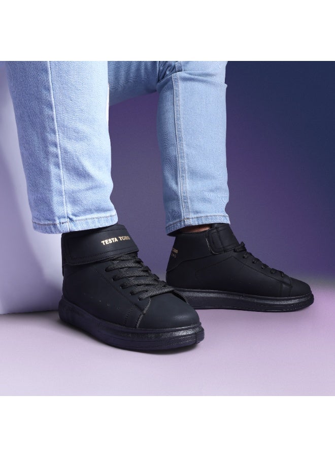 Testa Toro K2 Men’s High-Top Casual Sneaker – Synthetic Leather, Lace-Up, Everyday Comfort Shoe - Image 4