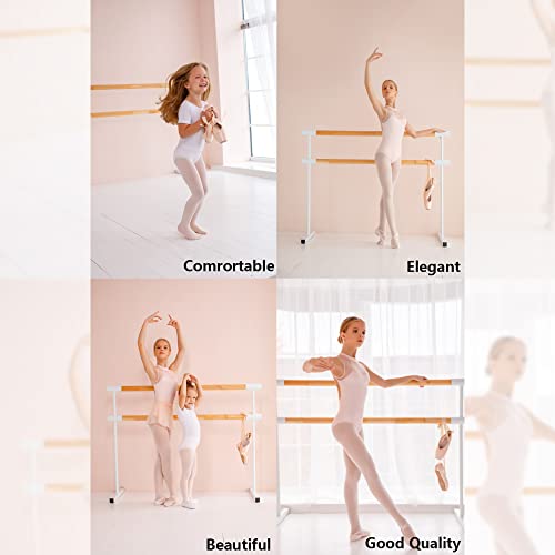 HETH Ballet Tights for Girls - Ultra Soft Dance Tights Convertible Pink Tight (Toddler/Kids,Small,3pcs) - Image 5