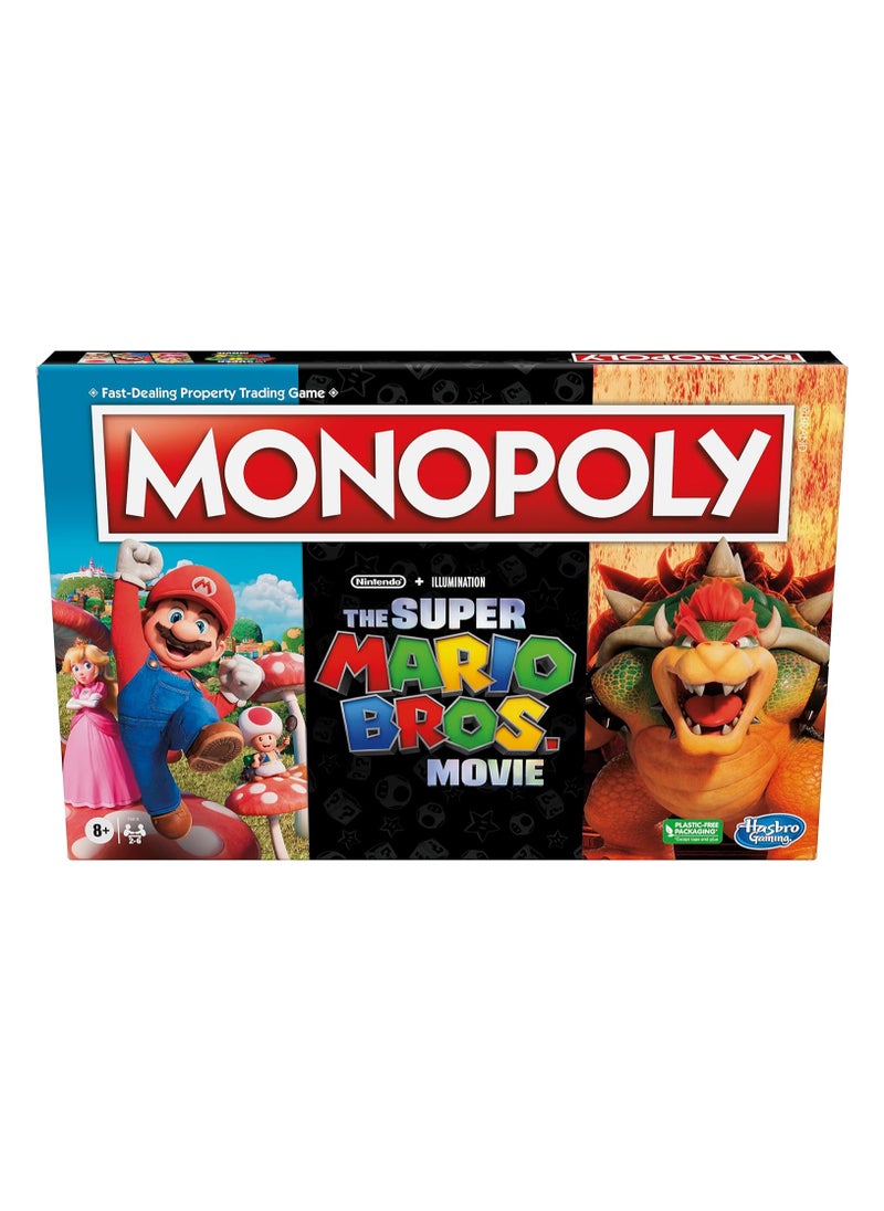 Hasbro Games - لعبة مونوبولي Super Mario Bros. Movie Edition - Image 1