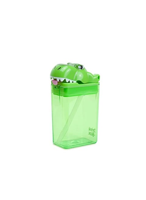 In The Box Funtops Eco Friendly Reusable Drink And Juice Box Container By Precidio Design 8Oz T Rex