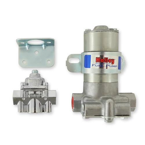 Holley 12-802-1 110 GPH Blue® Electric Fuel Pump With Regulator - Image 1