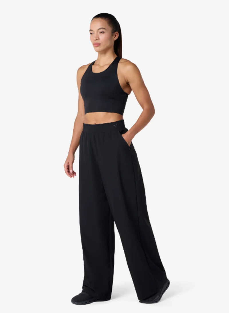 Squatwolf BLACK Woven Stretch Joggers for Women | Best Price UAE