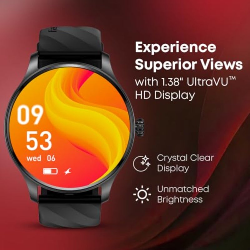 ساعة Limitless XR1 الذكية 1.38 شاشة فائقة السطوع عالية الدقة SingleSync BT Calling AI Voice Assistant IP68 بناء مغامرة متين - 38088PP01 - Image 3