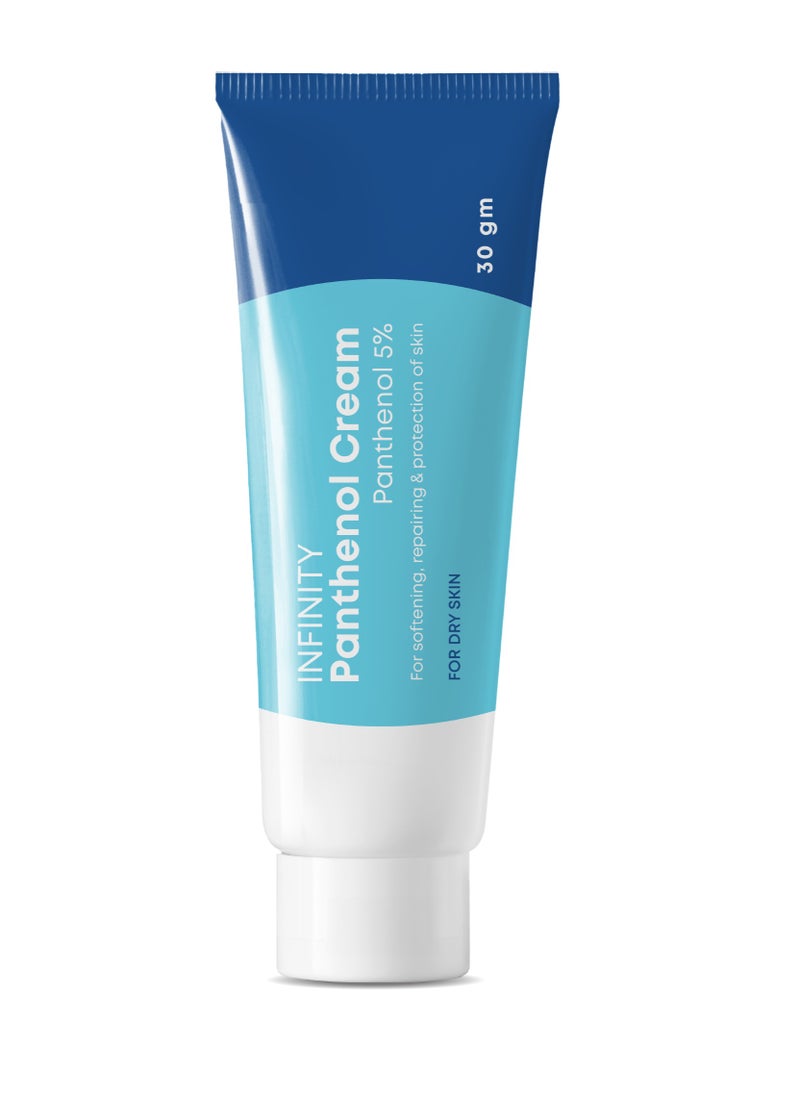 Infinity Infinity Panthenol Cream 5% Softening Repair Dry Skin 30gm 