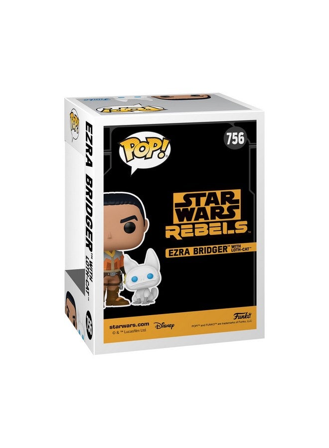 Funko Pop! & Buddy: Rebels - Ezra Bridger with Loth-Cat - Star Wars: Rebels - Amazon Exclusive - Collectable Vinyl Figure - Gift Idea - Official Merchandise - Toys for Kids & Adults - Sci-Fi Fans - Image 3