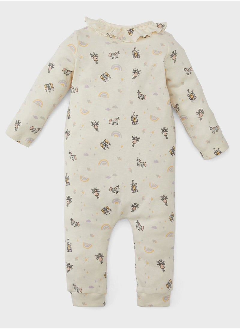 DeFacto Baby Girl 2-Pack Regular Fit Overalls  - Image 2