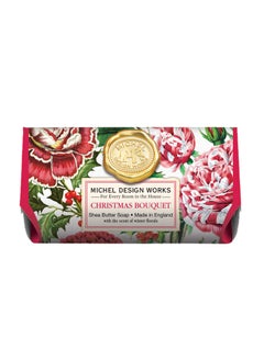 Michel Design Works Michel Design Works Large Bath Soap Bar, Christmas Bouquet 