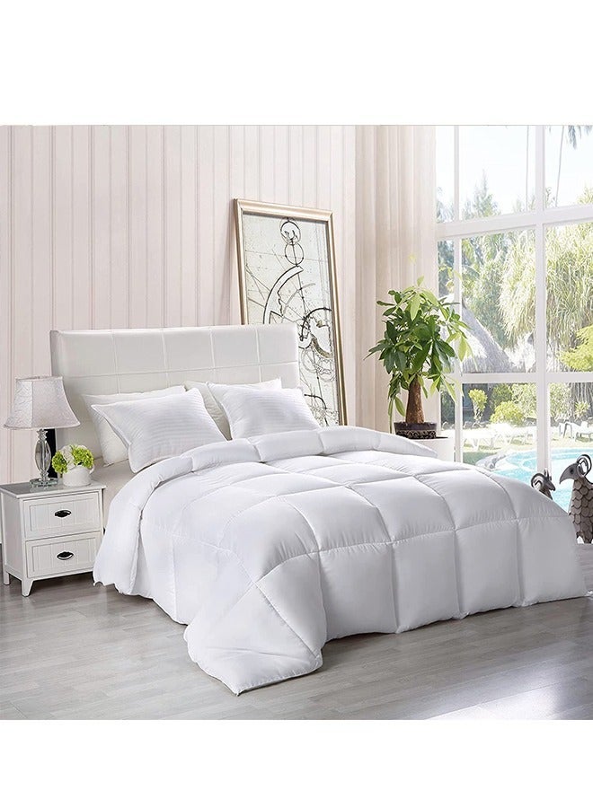 Arabest Duvet,Luxury King Size Duvet 160x200cm -Hotel Collection Comforter with 8 Anchor Loops, 250GSM Microfiber Filling & Breathtaking Velvet Cover | All Season Temperature Balancing Quilt - Image 3